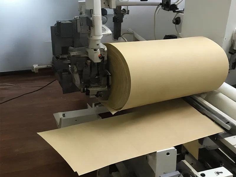 Insulation paper production diagram